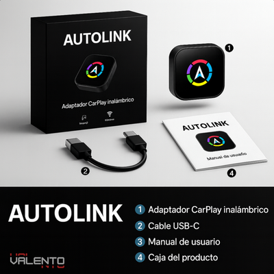 AutoLink - Carplay Adaptador Inalámbrico
