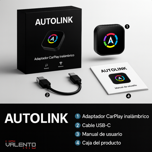 AutoLink - Carplay Adaptador Inalámbrico
