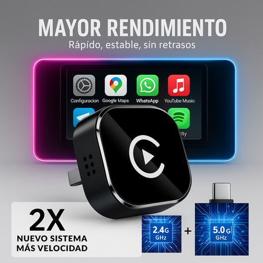 AutoLink - Carplay Adaptador Inalámbrico