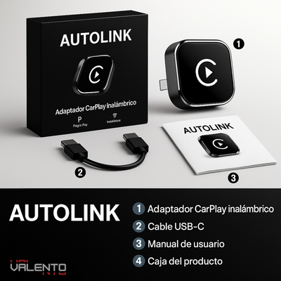 AutoLink - Carplay Adaptador Inalámbrico