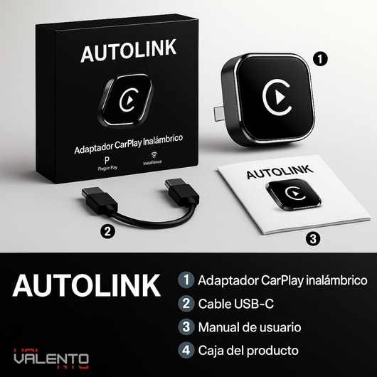 AutoLink - Carplay Adaptador Inalámbrico