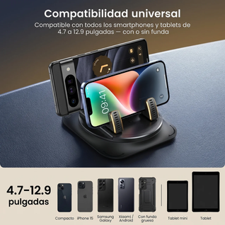 AutoGrip - Soporte de Salpicadero 360° Anti-Caída