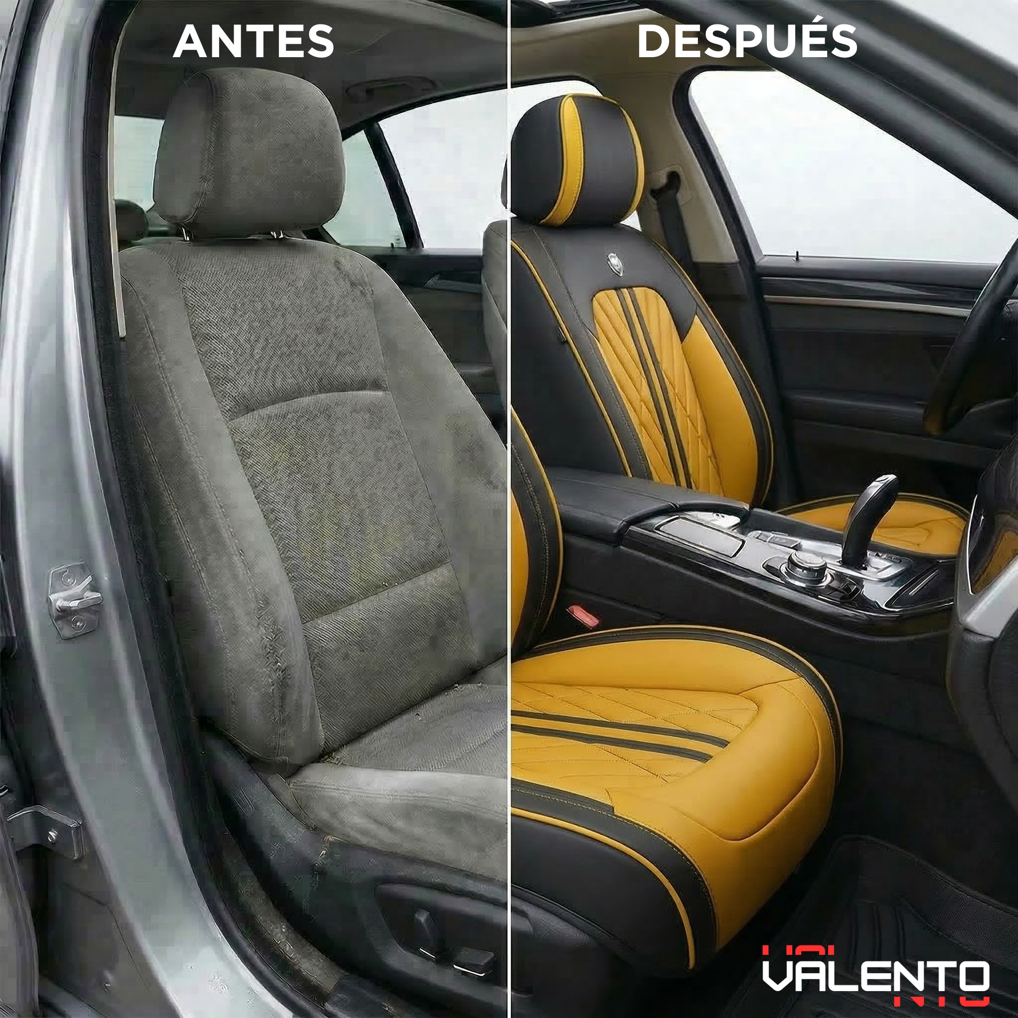 LuxeForma - Black & Yellow