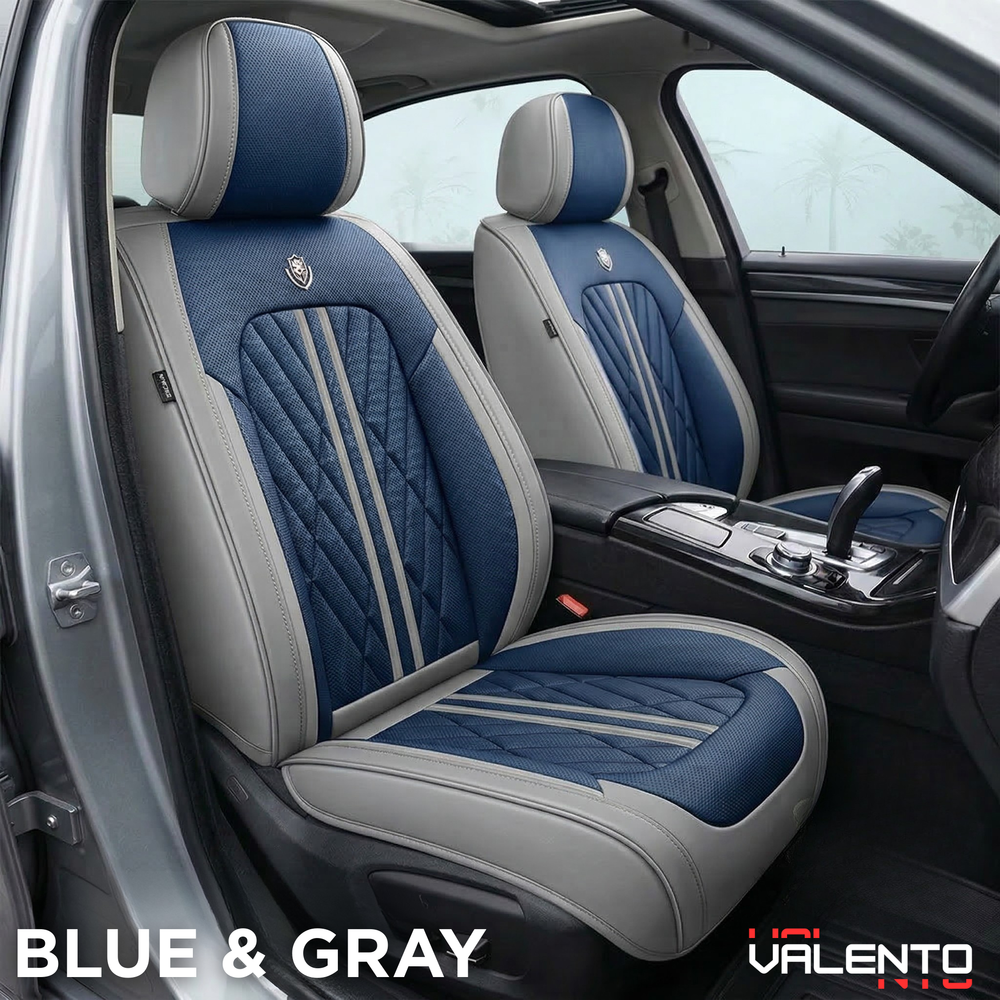 LuxeForma - Blue & Gray