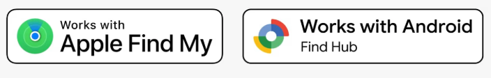 AimTrack Card está certificada Apple MFi y Google Find Hub funciona con iPhone y Android.