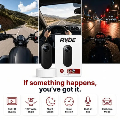 Ryde — 4K Hands-Free POV Camera