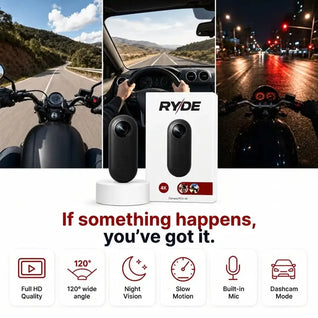 Ryde — 4K Hands-Free POV Camera