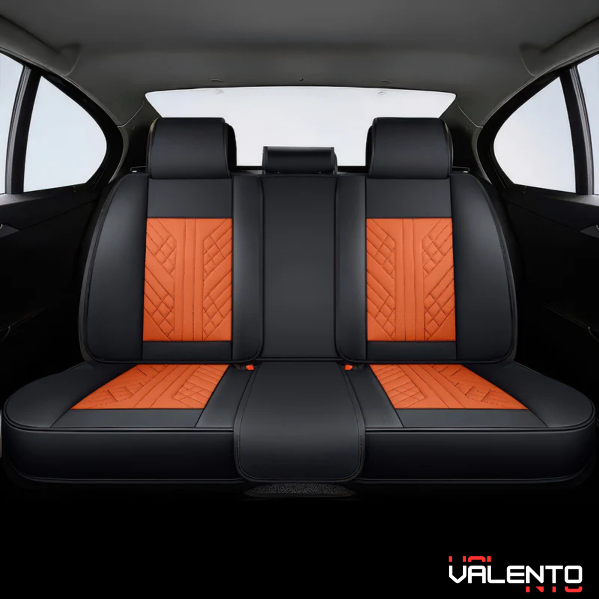 LuxeForma - Orange & Black