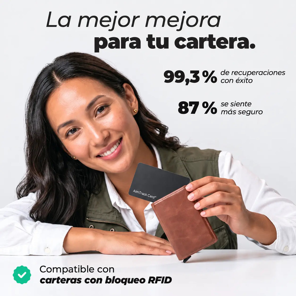 AimTrack Card - Tarjeta rastreadora GPS