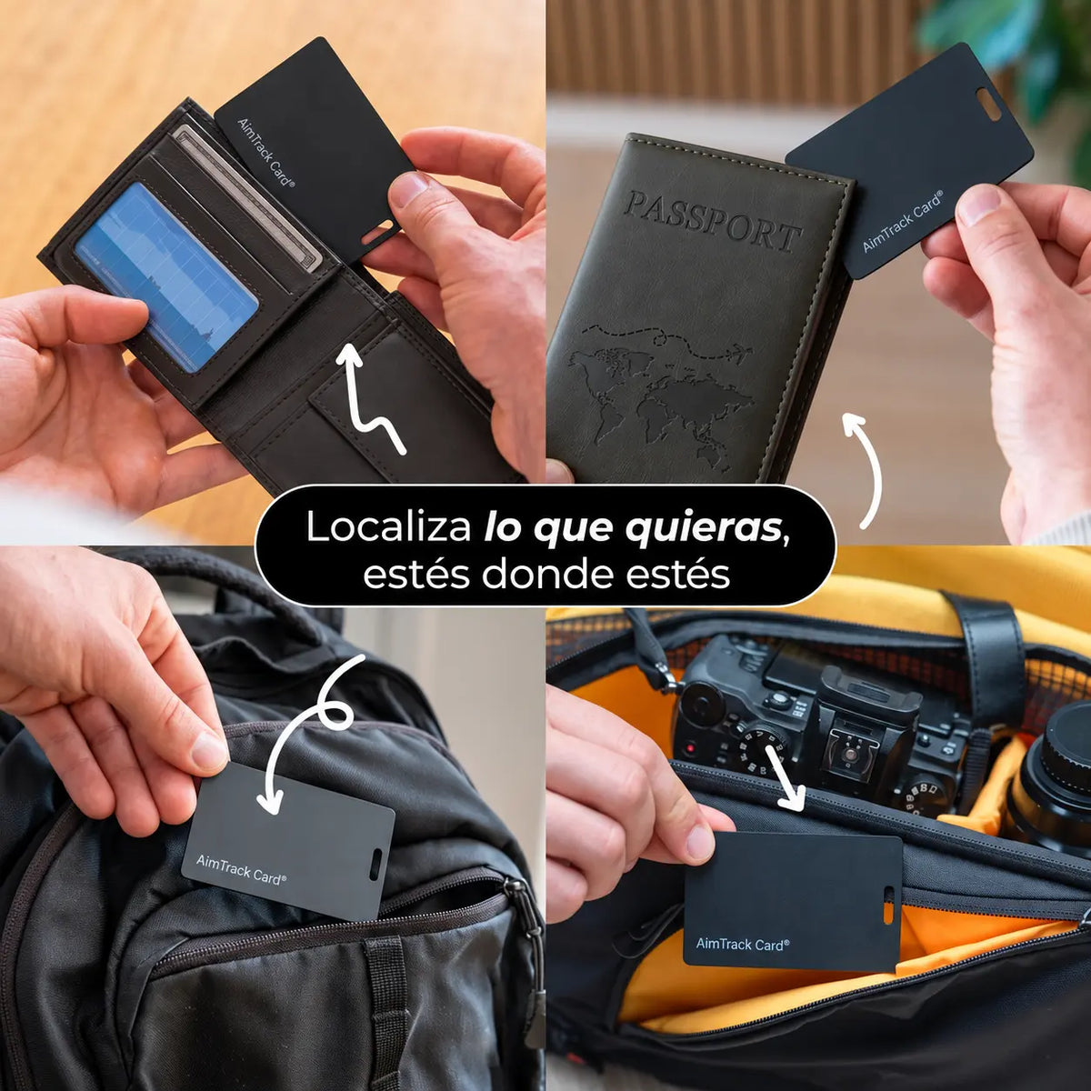 AimTrack Card - Tarjeta rastreadora GPS