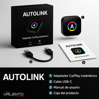 AutoLink - Carplay Adaptador Inalámbrico