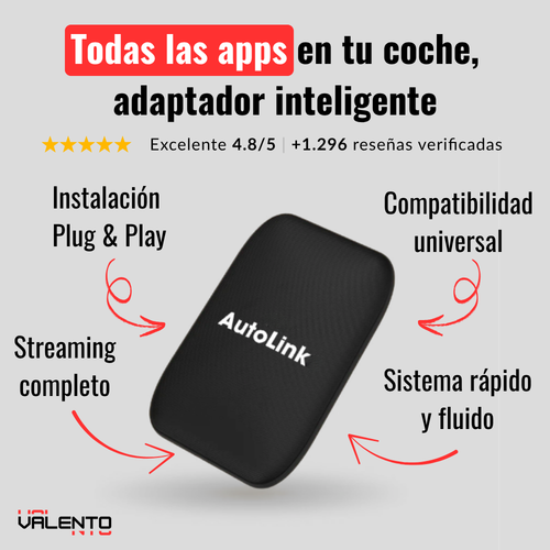 AutoLink Pro™ – Convierte tu coche en una Smart TV