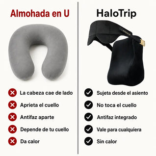 HaloTrip - Almohada de viaje