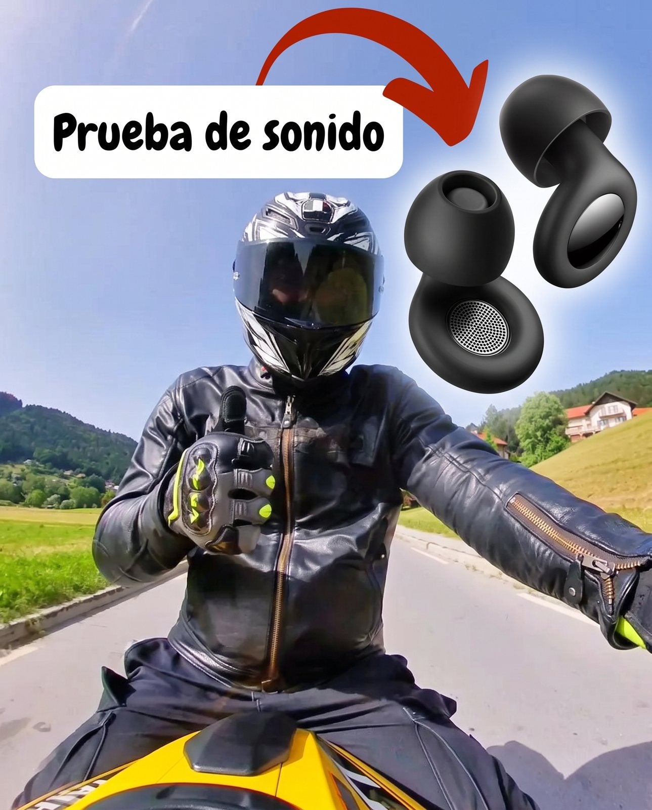 Prueba de sonido en ruta