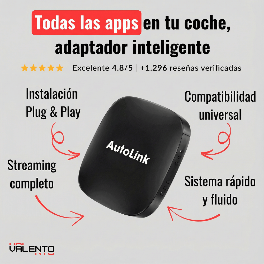 AutoLink Pro™ – Convierte tu coche en una Smart TV