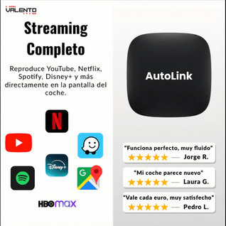 AutoLink Pro™ – Convierte tu coche en una Smart TV