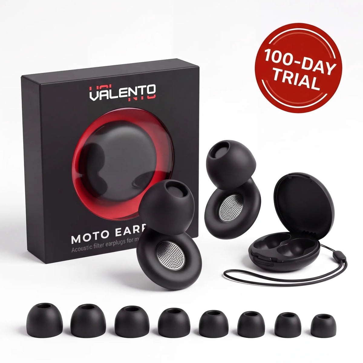 Moto EarPlugs – Motorcycle Earplugs – 27dB Filter